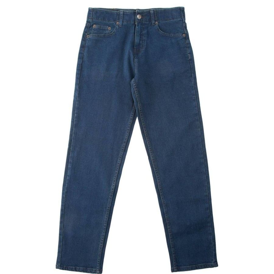 Clothing * | Best Pirce Clothing Boys (8-20) Architect Jean Co. Flex Waist Husky Jeans